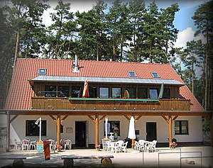 Ferienwohnung in Jabel im Müritzkreis Waldblick - teilweise Seeblick